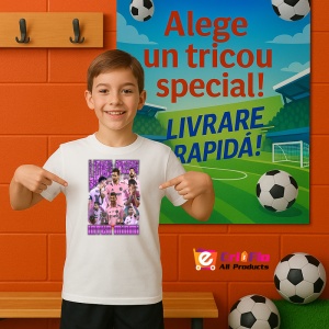 Tricou Messi Lionel Perfect Team Inter Miami - Copii | Dama | Barbat - Img 6