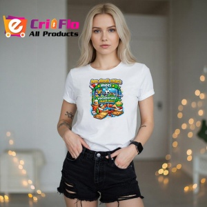 Tricou Mic Dejun Sanatos Ilustratie Mancare V1, din bumbac 100% , tricou alb pentru Copii | Dama | Barbat - Img 7