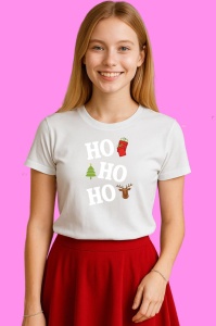 Tricou Minimal Christmas Icons, din bumbac 100% Copii | Dama | Barbat - Img 3