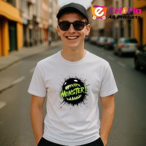 Tricou Monster Gym Text Verde, Copii | Dama | Barbat - Img 7