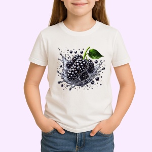 Tricou Mura si stropi intunecati, Fructe, Copii | Dama