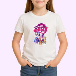 Tricou My Little Pony ponei magici in prietenii si aventuri colorate, Copii | Dama | Barbat - Img 1