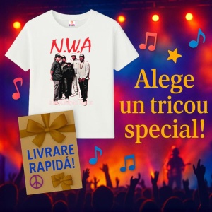 Tricou N.W.A, muzica EDM / Pop / Electropop, Dama | Barbat | Copii - Img 6