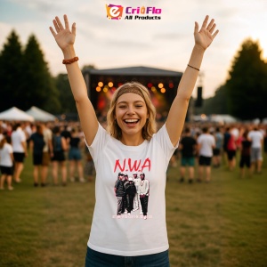 Tricou N.W.A, muzica EDM / Pop / Electropop, Dama | Barbat | Copii - Img 9
