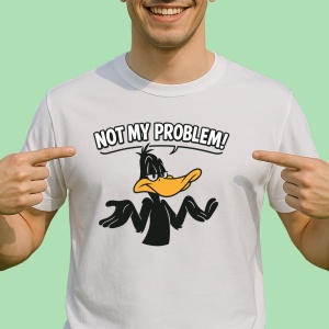 Tricou Nu este problema Mea - Copii | Dama | Barbat - Img 2