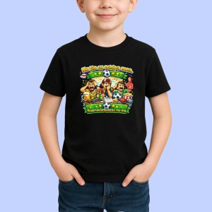 Tricou Nu Stiu Cu Cine Tin Dar Vreau Sa Castigam, din bumbac 100%, tricou negru Copii | Dama | Barbat - Img 2