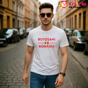 Tricou ORAS BOTOSANI |Colectia Tricouri Romania