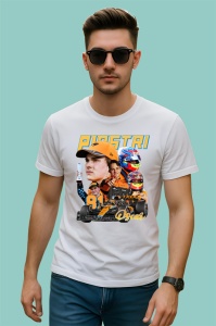 Tricou Oscar Piastri Poster Masina Echipa Mclaren Formula 1, Copii | Dama | Barbat - Img 2