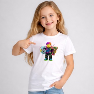 Tricou Paste 67 Roblox Boy Graffiti Drip Urban Splash Style, din bumbac 100%, tricou alb, Copii | Dama | Barbat - Img 3