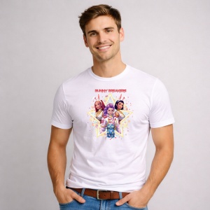 Tricou Paste Kpop Star Easter Girls Grup Fashion, din bumbac 100%, tricou alb, Copii | Dama | Barbat - Img 2