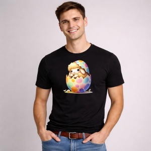 Tricou Paste Miel Paste Ou Spart Colorat Dragut, din bumbac 100%, tricou negru, Copii | Dama | Barbat - Img 3