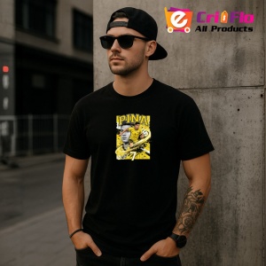 Tricou Paulius Pina Brunei Jucator Fotbal, din bumbac 100%, tricou negru Copii | Dama | Barbat - Img 6