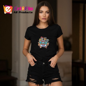 Tricou Paw Patrol echipa de catelusi salvatori in misiuni eroice, Copii | Dama | Barbat , tricou negru - Img 7