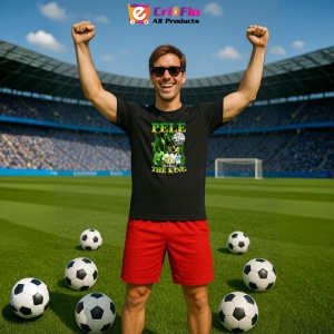 Tricou Pelle The King - Copii | Dama | Barbat - Img 3