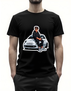 Tricou pentru barbati - Fiat Minimalist - Stil Urban și Simplitate
