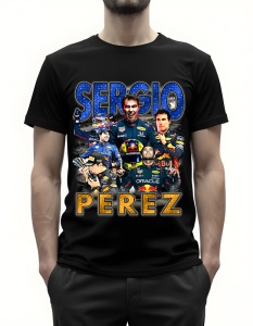 Tricou pentru barbati - Formula 1 - Sergio Perez V2