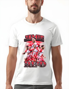 Tricou pentru barbati - Jamie Reid - Big Goal Reidy - Jamie Reid, fotbal barbati