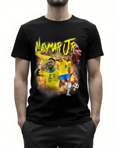 Tricou pentru bărbați - Neymar Jr - Brazilia, Fotbal Spectacol, PSG