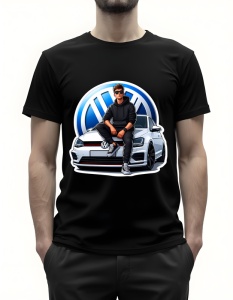 Tricou pentru barbati - VW Classic Style - Clasic și Versatil