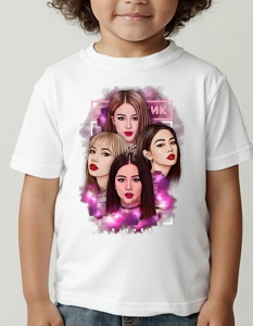 Tricou pentru copii - K-POP - BLACKPINK Blinks - Fan club special, design grup BLACKPINK, accesorii K-pop. - Img 2