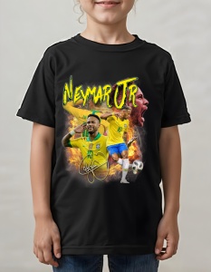 Tricou pentru copii - Neymar Jr - Brazilia, Magician pe Teren, Paris Saint-Germain - Img 2