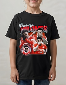 Tricou pentru copii - Quincy Promes - Stil și Atitudine - Quincy Promes, Spartak Moscova, fotbal copii