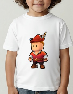 Tricou pentru copii - Stumble Guys - Superhero