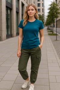 Tricou pentru femei din bumbac 134 - Img 34