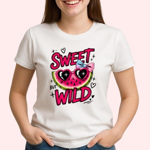 Tricou Pepene Dulce dar salbatica, Fructe, Copii | Dama - Img 2