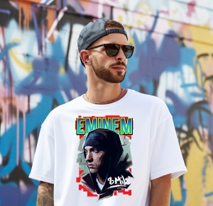 Tricou personalizat pentru barbati Hip Hop Eminem