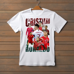 Tricou personalizat pentru copii cu Cristiano Ronaldo - Img 4