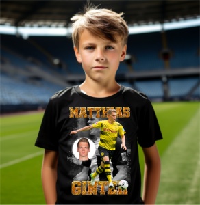 Tricou personalizat pentru copii cu fotbalistul Matthias Ginter