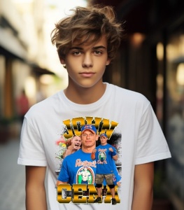 Tricou personalizat pentru copii John Cena Wrestling-WWE model 1