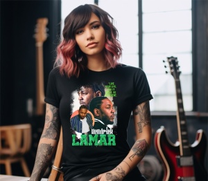 Tricou personalizat pentru femei - Kendrick Lamar - Cadou - Img 2