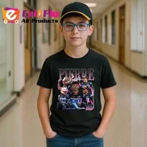Tricou Pierre Gasly Colaj Echipa Racing Point Formula 1, Copii | Dama | Barbat - Img 6