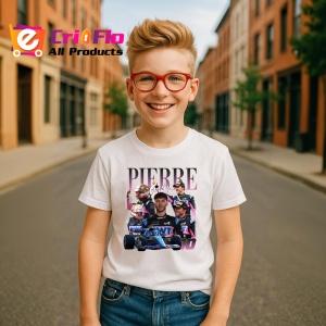 Tricou Pierre Gasly Colaj Echipa Racing Point Formula 1, Copii | Dama | Barbat - Img 6