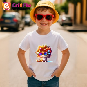 Tricou Pisica aurie decorata cu globuri si ochelari Copii | Dama | Barbat - Img 10