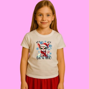 Tricou Pisica Grumpy Ho Ho No De Craciun, din bumbac 100%, tricou alb, Copii | Dama | Barbat