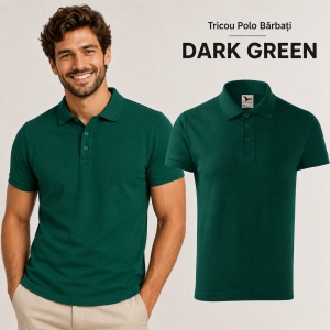 Tricou Polo Bărbat din Bumbac 100%, tip Tommy Casual, Regular Fit, Mărimi S - 3XL, 12 Culori - Img 16