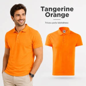 Tricou Polo Bărbați Malfini Cotton 212, 100% Bumbac, 170 g/m², Guler Polo, 16 Culori, Mărimi S-3XL - Img 22
