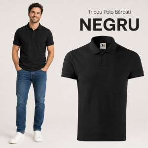 Tricou Polo Bărbați Malfini Cotton Heavy 215, 100% Bumbac, 220 g/m², Guler Polo, Mărimi S-3XL, 13 Culori - Img 18