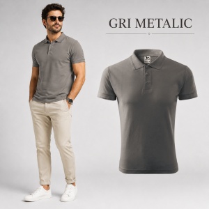 Tricou Polo Bărbați Malfini Pique Polo – , 38 Culori, Mărimi S-5XL, 65% Bumbac - Img 26