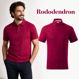 Tricou Polo Bărbați Malfini Prime GOTS 234, 100% Bumbac Organic, 200 g/m², Mărimi S 3XL, 9 Culori - Img 19