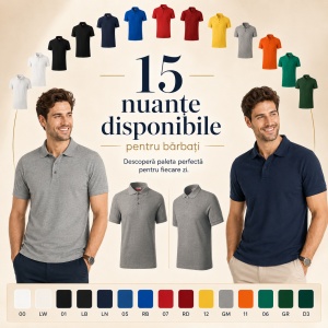 Tricou Polo Bărbați Reserve R22 – Material Pique 200 g/m², 65% Bumbac, 35% Poliester, perfect pentru lucru - Img 5