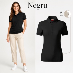 Tricou polo cambrat Femei | 8 culori disponibile - R23 - Img 18