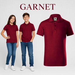 Tricou Polo Copii Tip Tommy, cu Guler, pentru Școală, Fete și Băieți, 4–12 Ani - Img 16