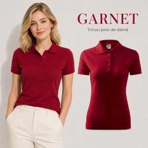 Tricou Polo Damă Malfini 210 Pique, Croială Cambrată, 200 g/m², Mărimi XS–3XL,65% Bumbac, 36 Culori - Img 30