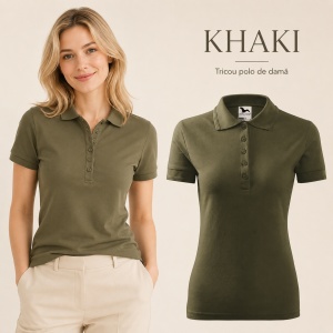 Tricou Polo Damă Malfini 210 Pique, Croială Cambrată, 200 g/m², Mărimi XS–3XL,65% Bumbac, 36 Culori - Img 40