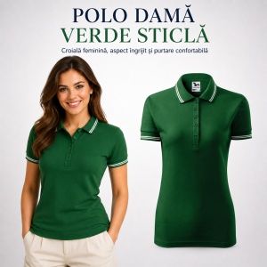 Tricou Polo Damă Malfini Urban 220 – 19 Culori, XS–2XL - Img 11