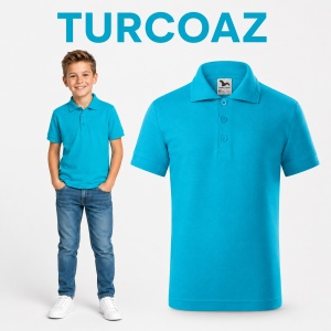 Tricou Polo pentru Băieți 222 - Img 16